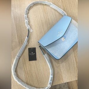 Kate Spade Baby Blue Crossbody Bag ORIGINALLY $279